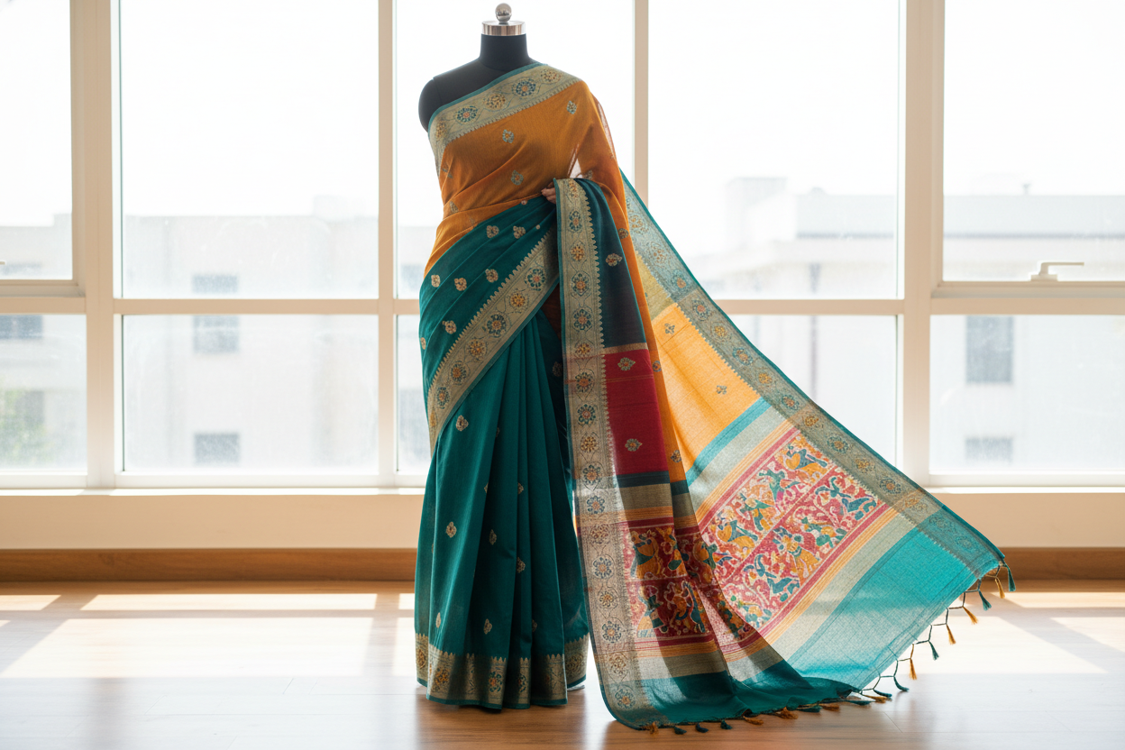 Cotton sarees