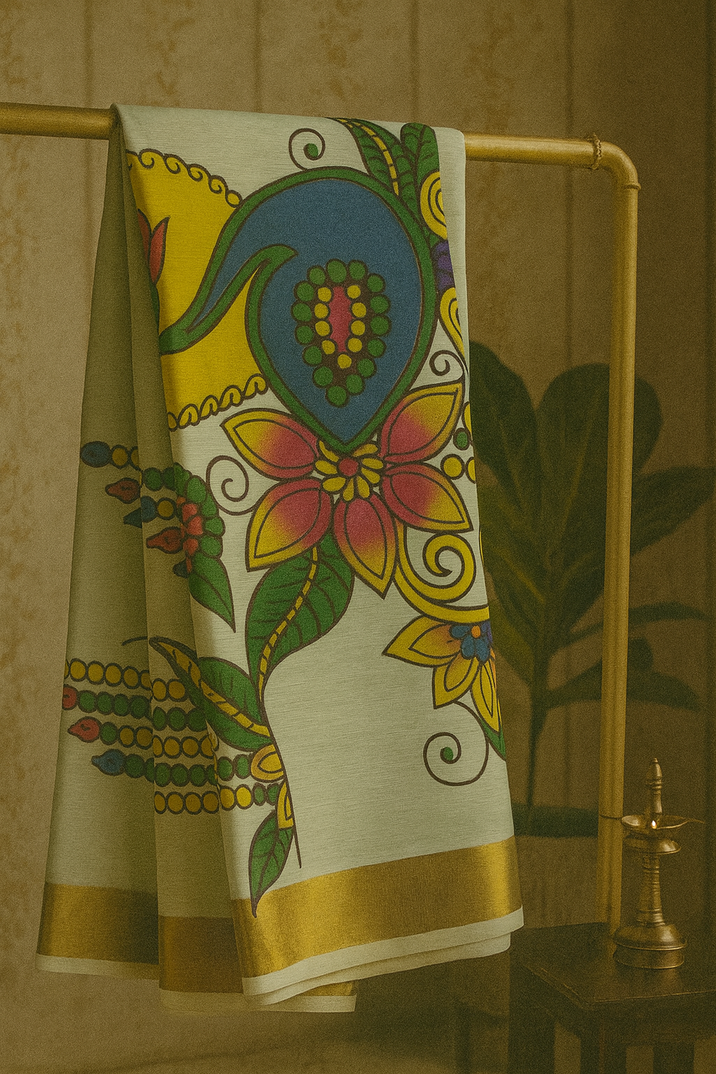 Handprint pure cotton