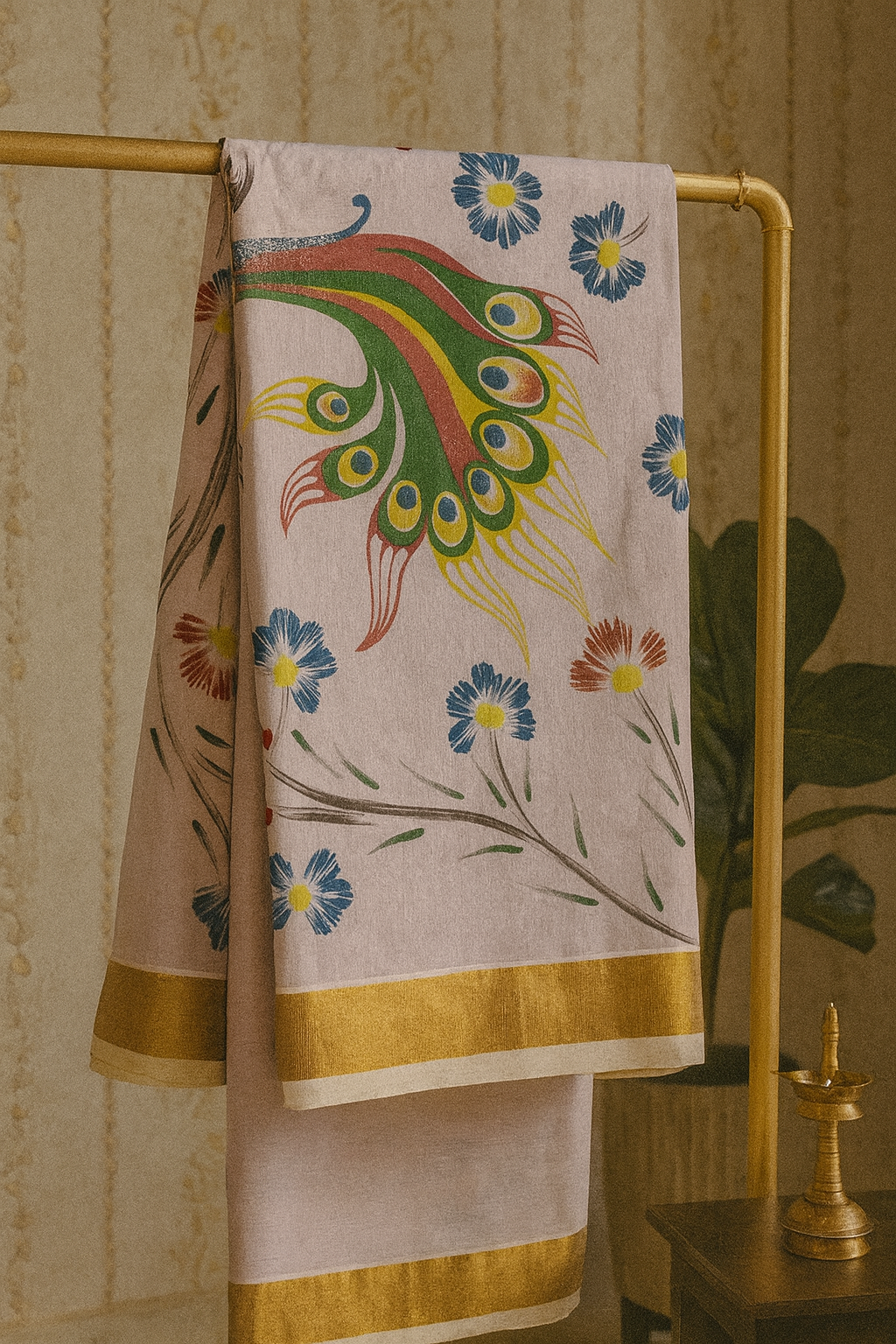 Handprint pure cotton