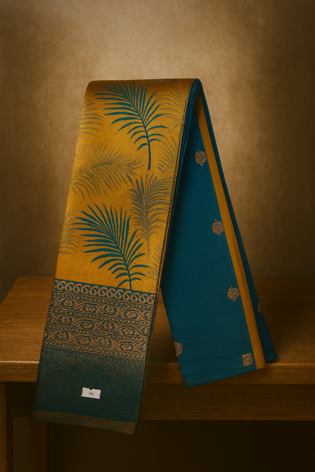 Kubera silk with golden zari 5 rs.849